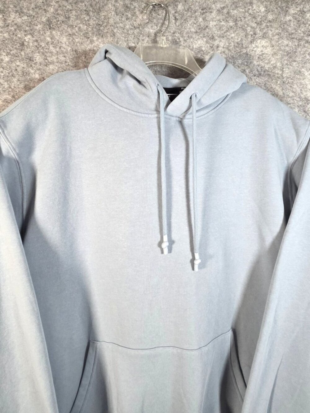 Alphalete Women’s Hoodie Gray Oversized Gym Pullover Sweatshirt L - Picture 3 of 9